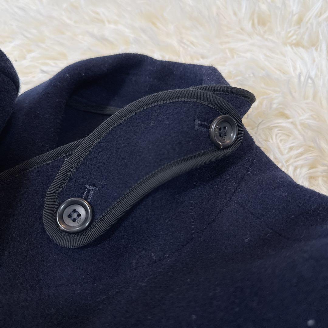 極美品　45R メルトンコート　パイルカット パイピング　原稿タグ 近年