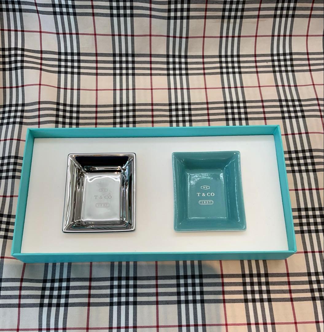 ティファニー 小皿 ミニプレート 小物入れ ヴィドポシェ ミニトレイ　1627