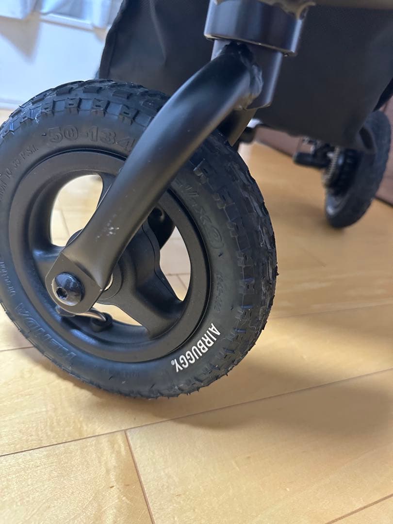 【ちーやん】AIRBUGGY ベビーカー ブラック