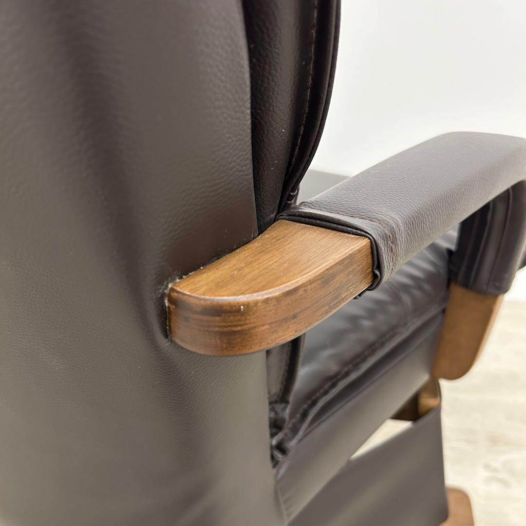 展示品★ハイタイプコタツ用椅子 チェア ダイニングコタツ 回転椅子 キャスター付