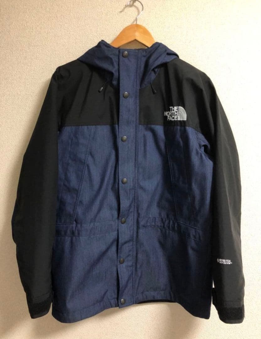 ノースフェイス マウンテンライト GORE-TEX インディゴ デニム