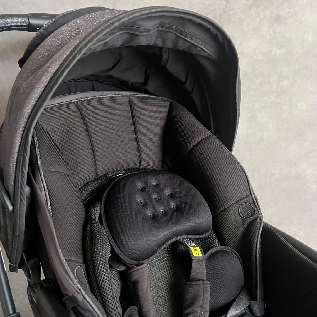 【美品】 Aprica アップリカ ラクーナクッションフリー プラス ベビーカー