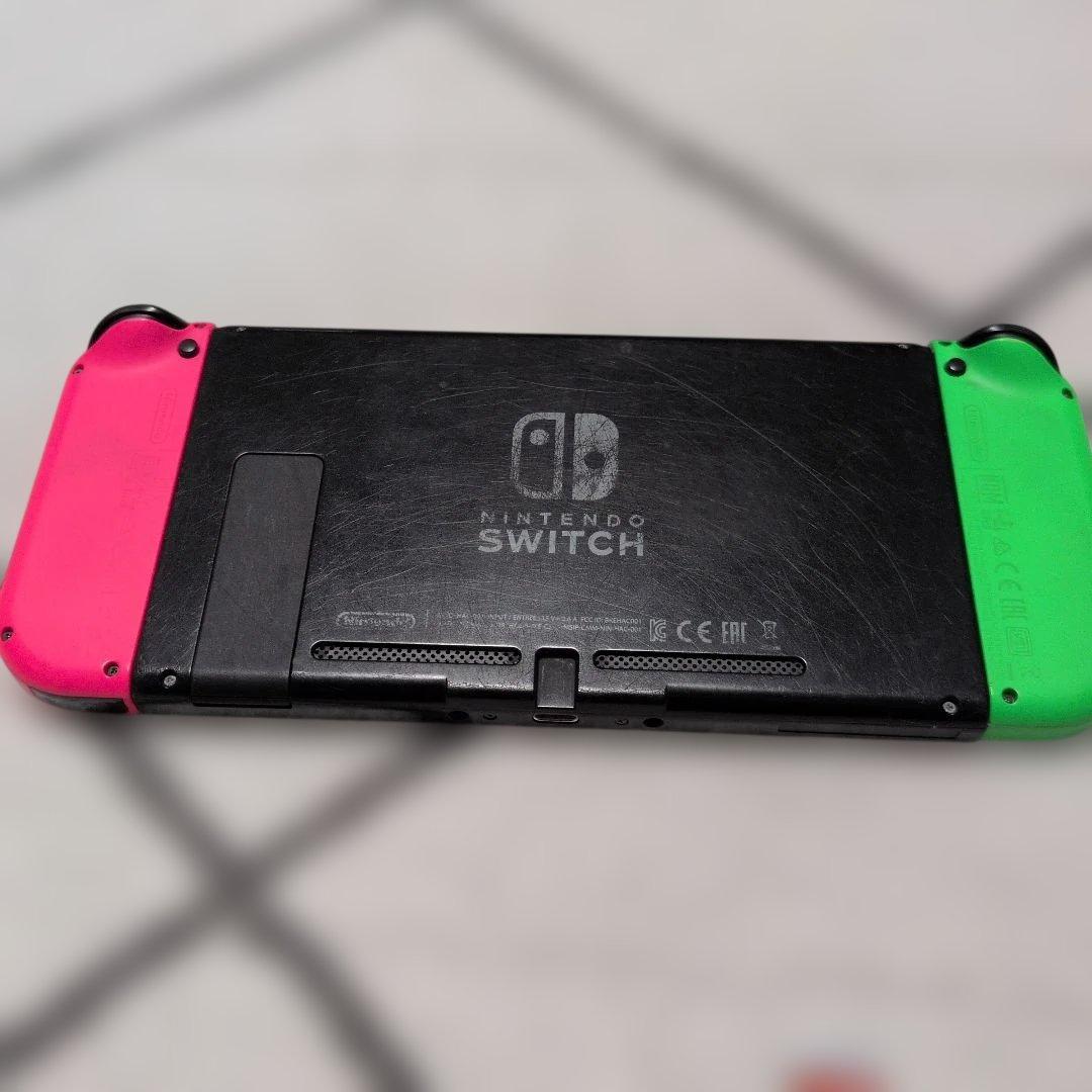 Nintendo Switch グリーン/ピンク 　SDカード付き