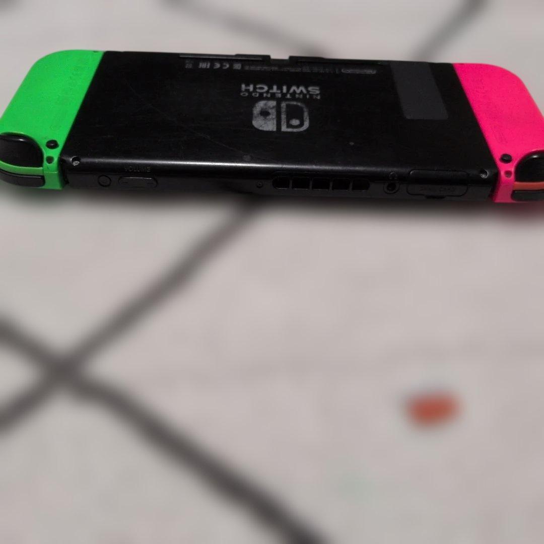 Nintendo Switch グリーン/ピンク 　SDカード付き
