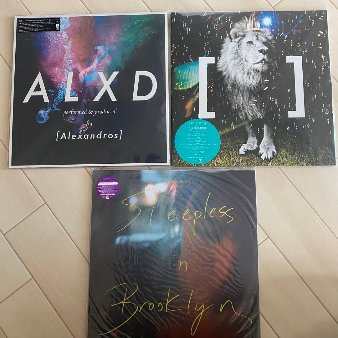 [Alexandros] アナログレコード3枚セット（未使用あり）