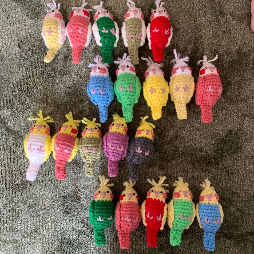 オカメ・セキセイ・文鳥編みぐるみオーダーページ