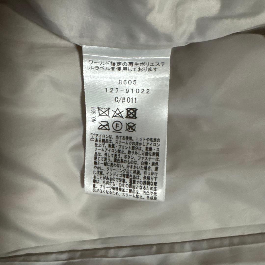 INDIVI ショート丈ダウンジャケット　サイズ38