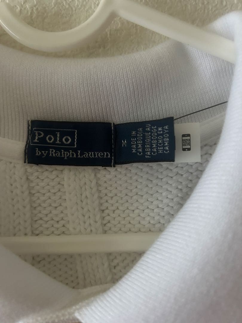 Polo by Ralph Lauren ホワイトポロシャツ M