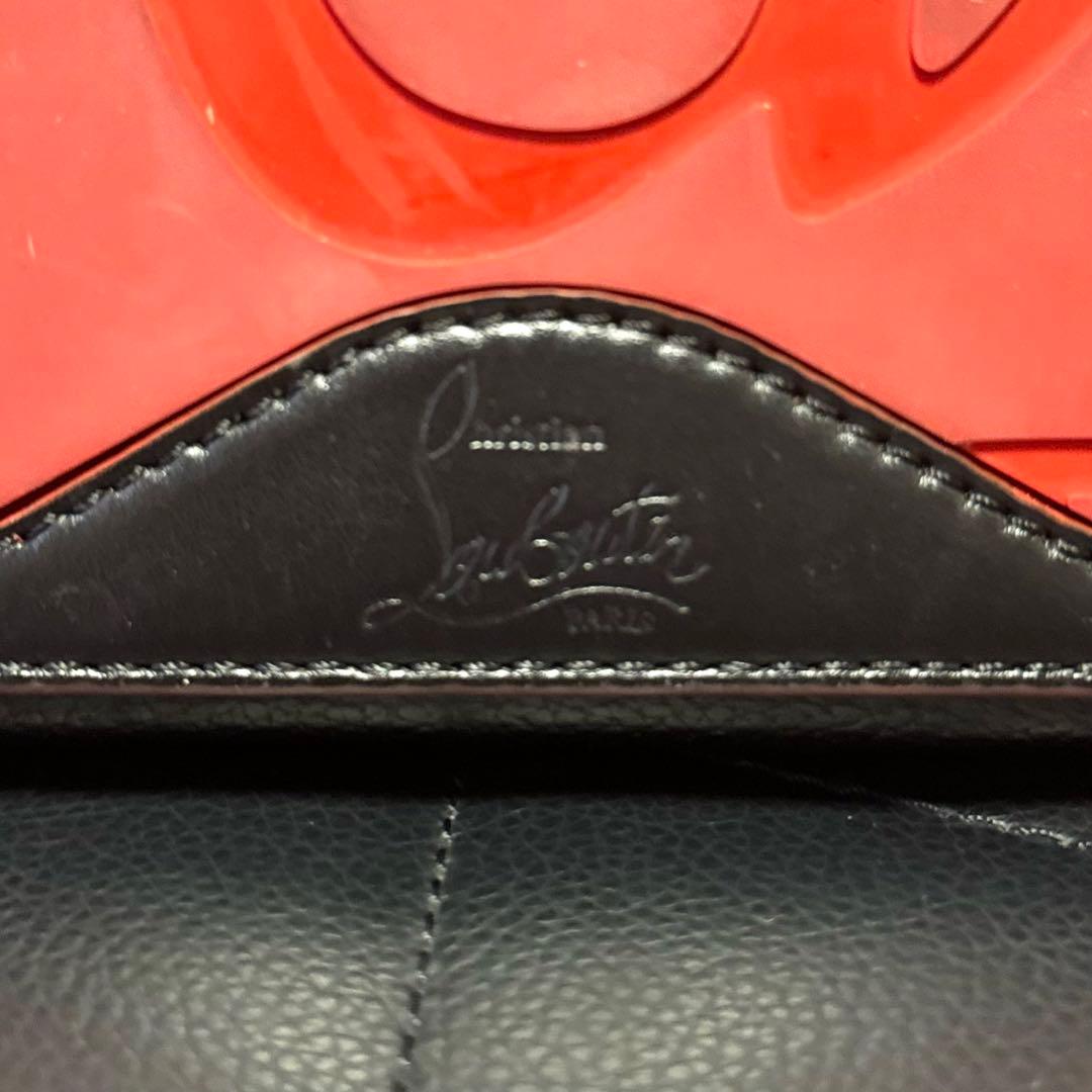 クリスチャンルブタン cabata カバタ レザー 黒 トートバッグ