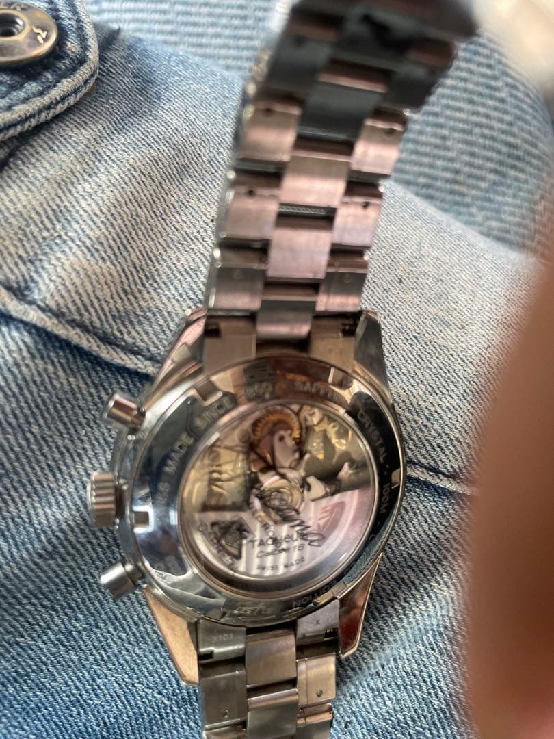 shark　TAG Heuer クロノグラフ グリーン　限定モデル