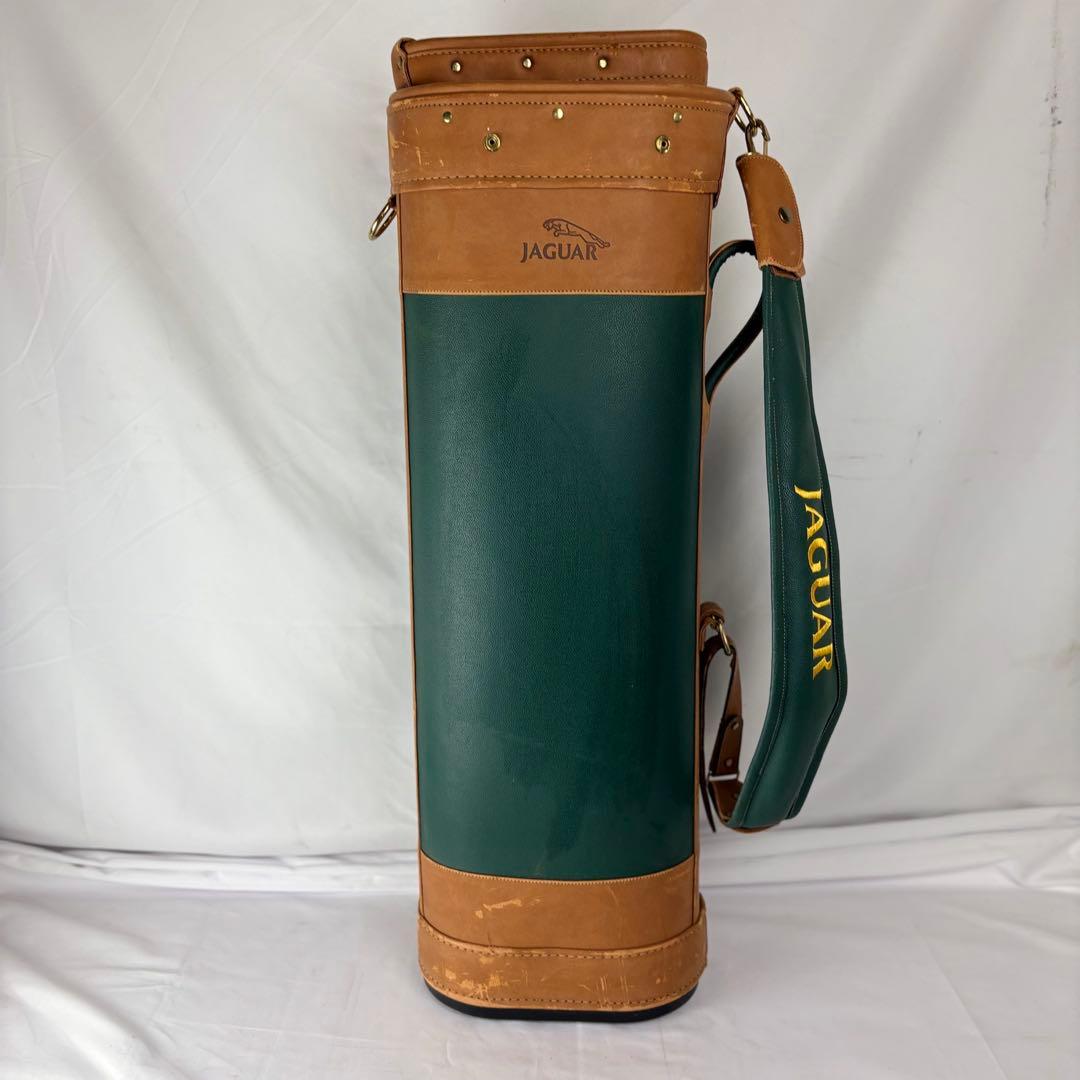 JAGUAR ジャガー キャディバッグ ゴルフバッグ フード付き