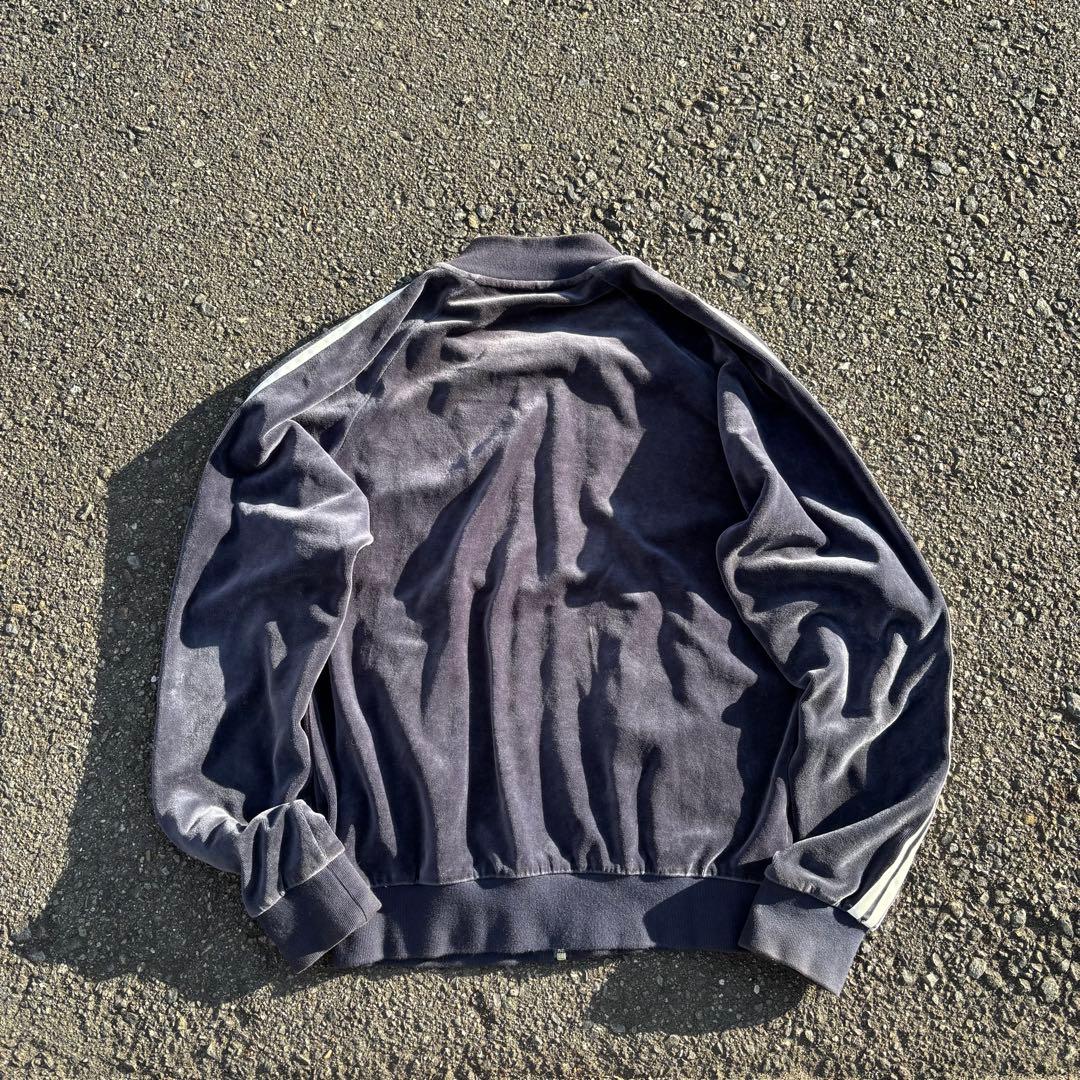 00s adidas ベロア トラックジャケット 常田大希着用 トレフォイルロゴ