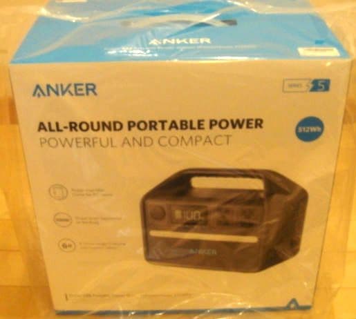 アンカー Anker535 ポータブル電源 512Wh 　未使用