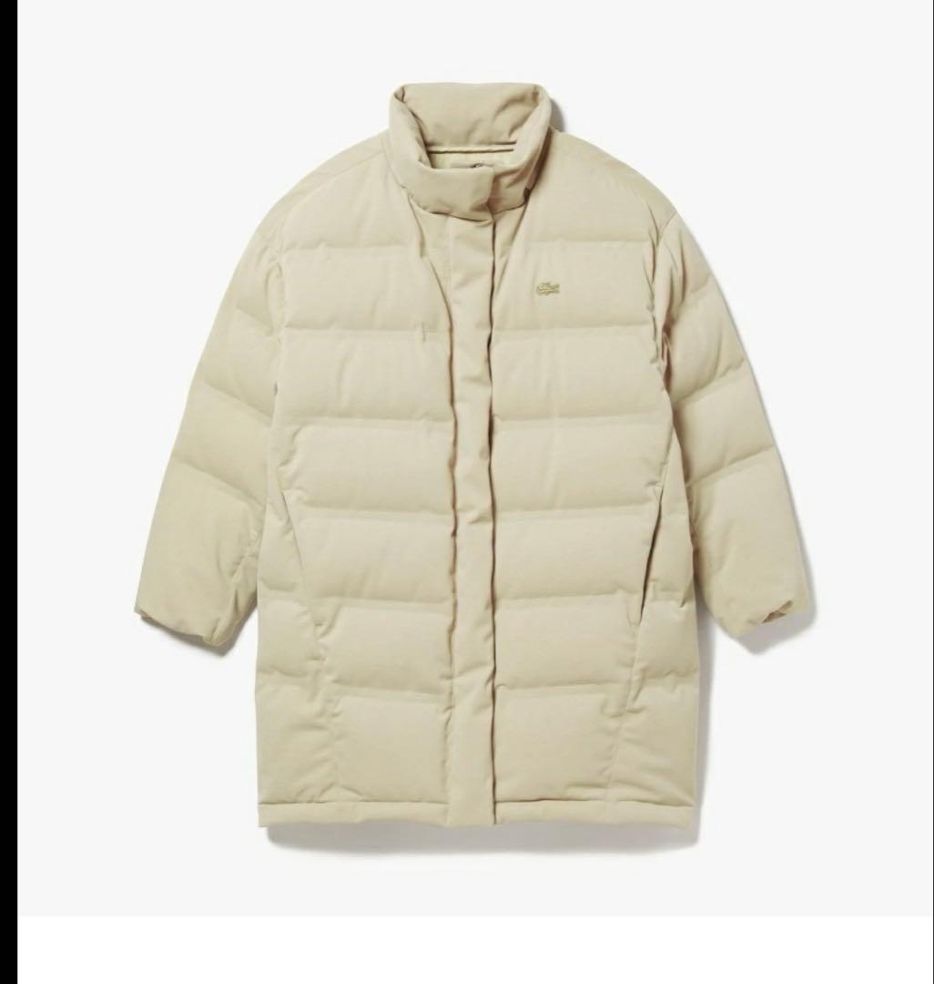 モコ　LACOSTE 定価5万　ダウン　ジャケット　コート　ラコステ