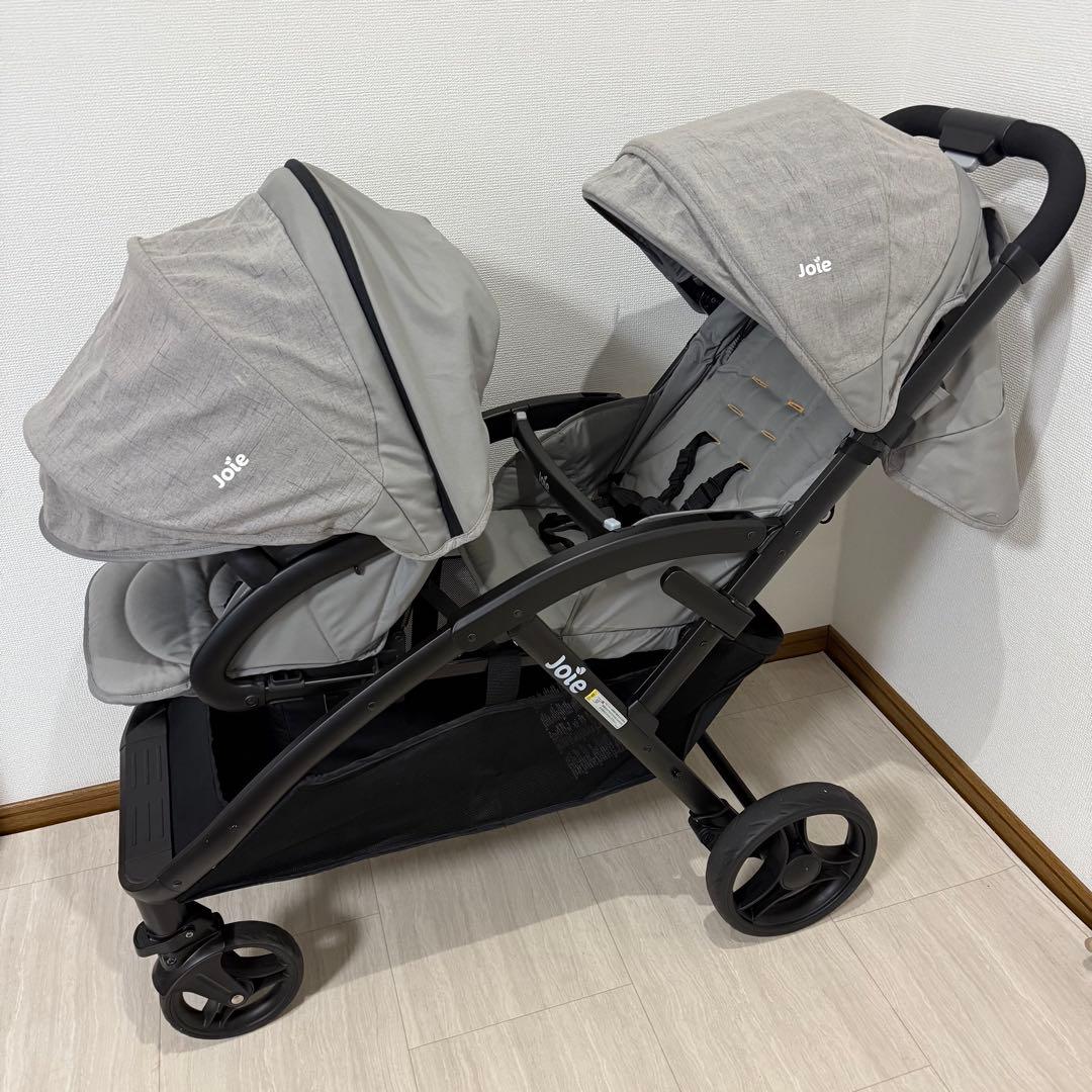 【美品】カトージ Joie ジョイー エヴァライトデュオ　双子ベビーカー