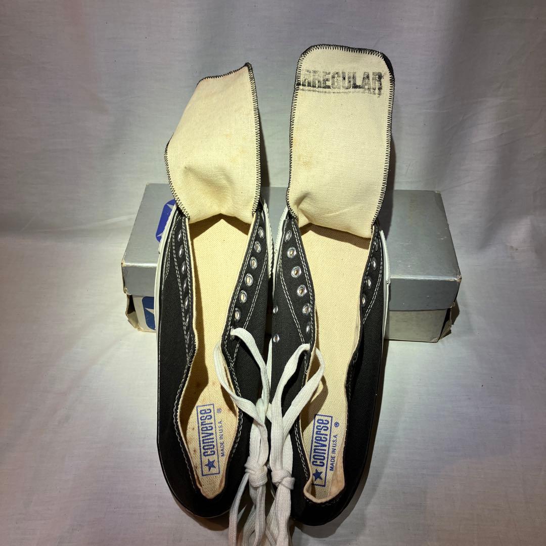 80's デッドストック コンバース　オールスター　USA製ブラック　銀箱12