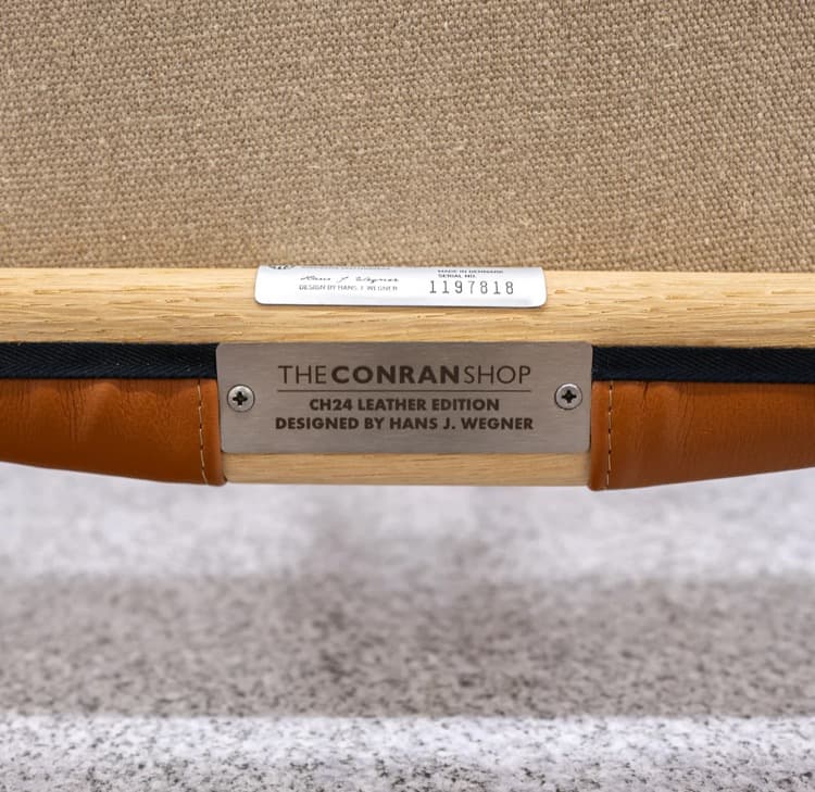 カールハンセンサン CARL HANSEN&SON CH24 レザー 廃盤
