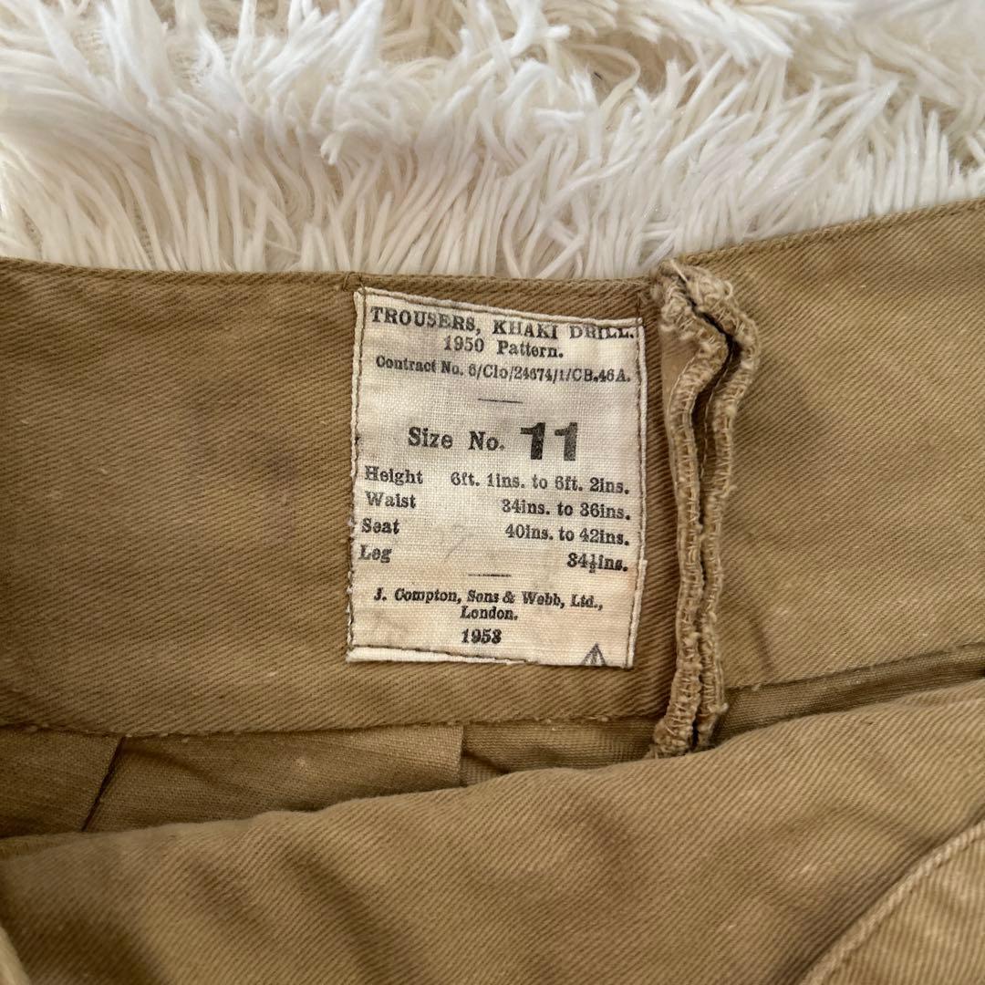 50s イギリス軍 グルカパンツ 古着 ヴィンテージ ビンテージ vintage