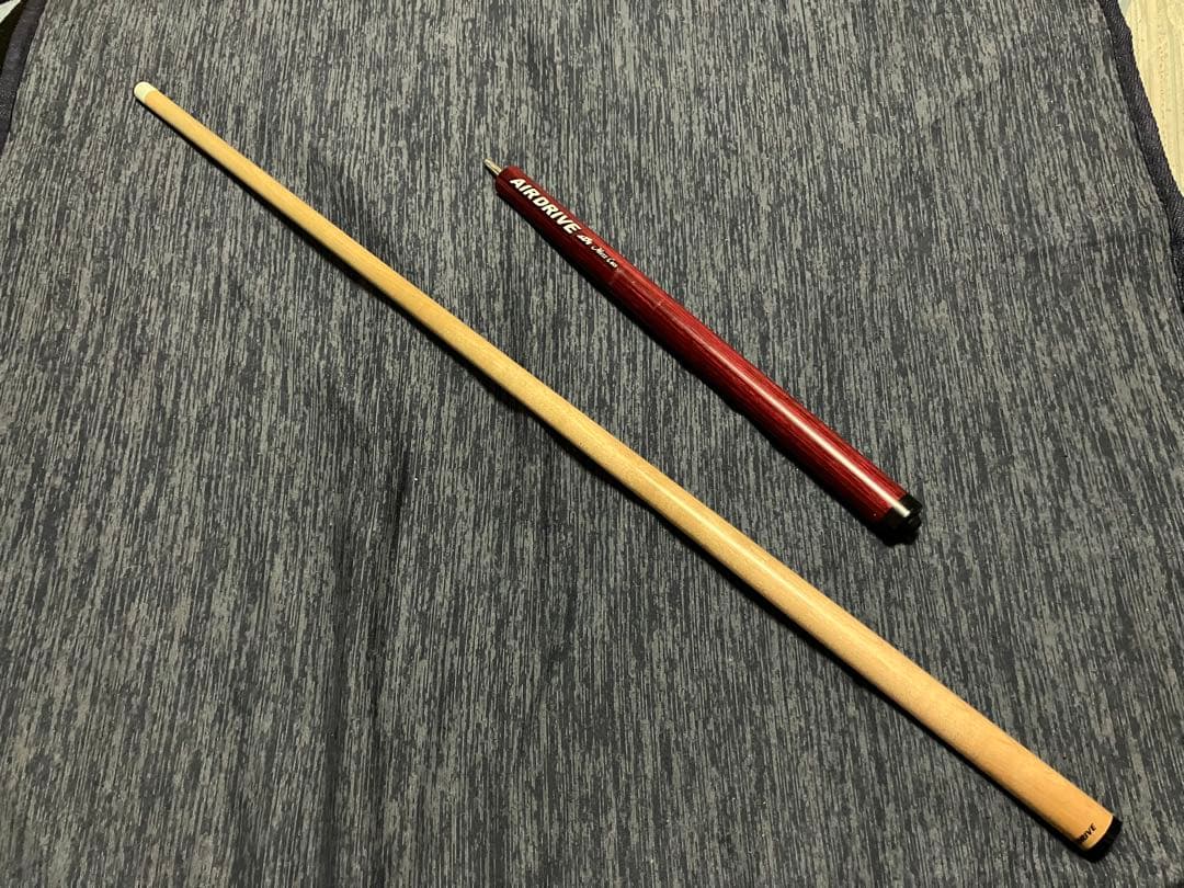 AIR DRIVE ビリヤードジャンプキュー 赤