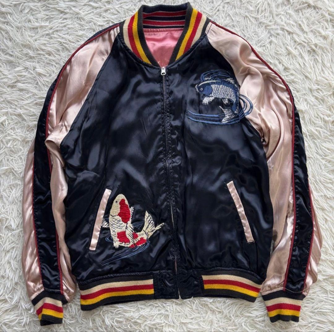 【超激レア良品】ヒューストン　スカジャン　リバーシブル　大幅値下げ可能