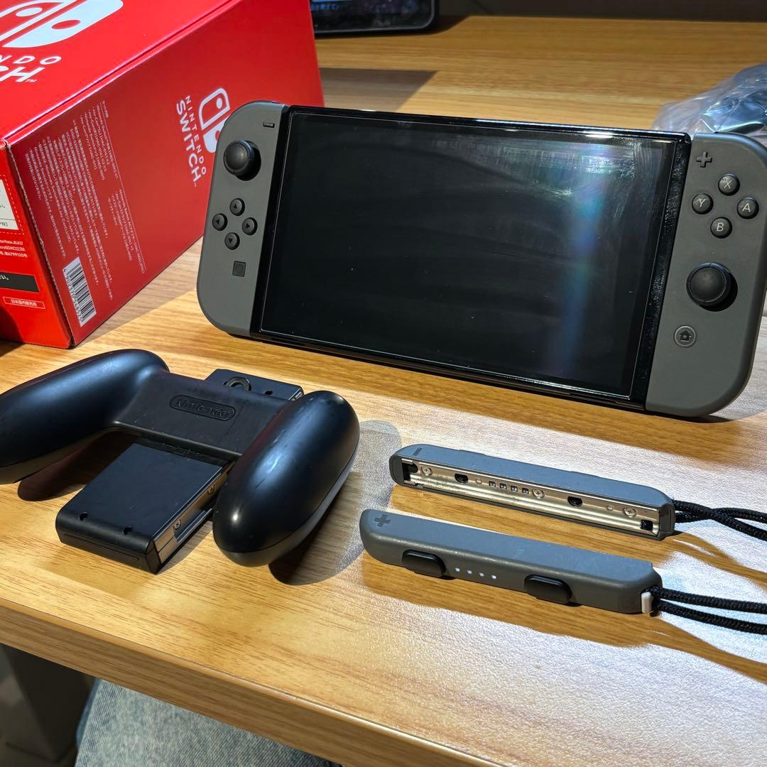 Nintendo Switch 有機el 本体 グレー
