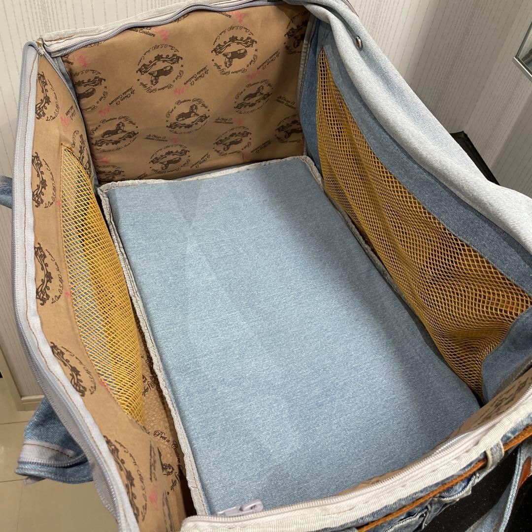 【ルシアン・エ・サヨ】デニムジーンズリメイク ドライブボックス【Mサイズ】