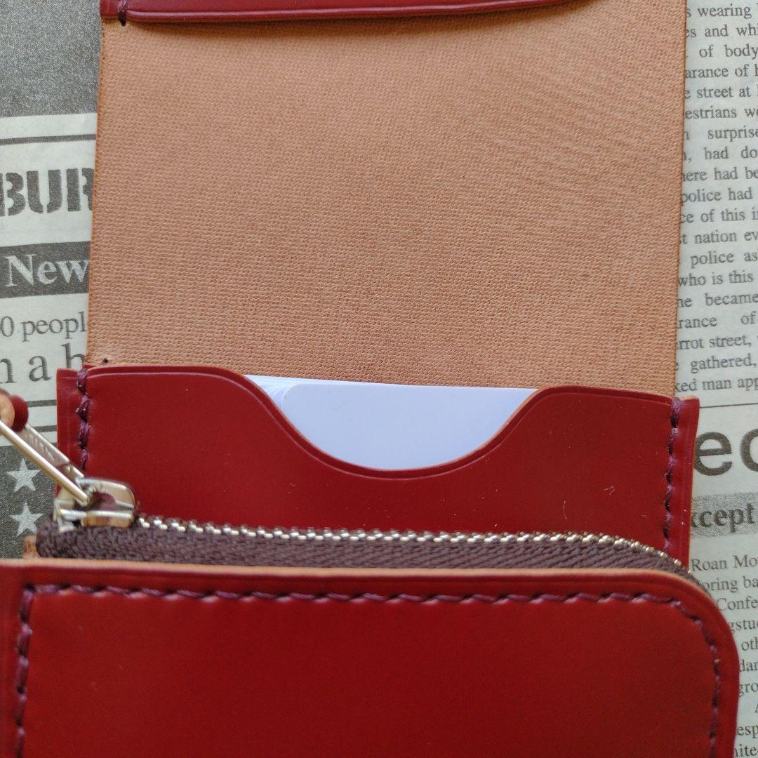 やや訳あり　総コードバン　ショートトラッカー　ウォレット