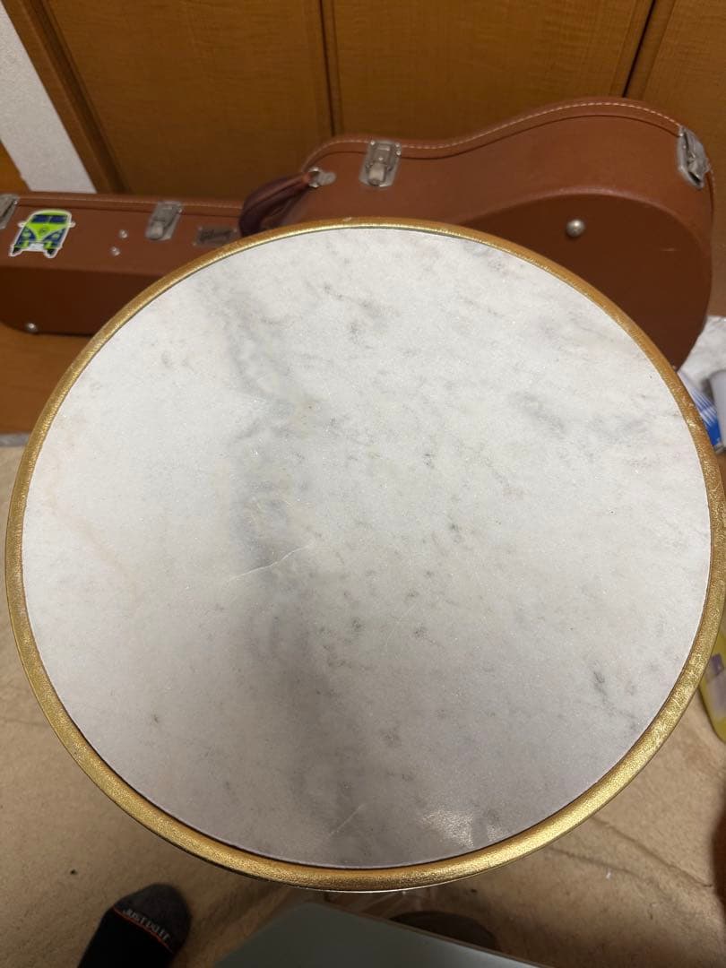 ZARA  ネストテーブル 大理石 ゴールド