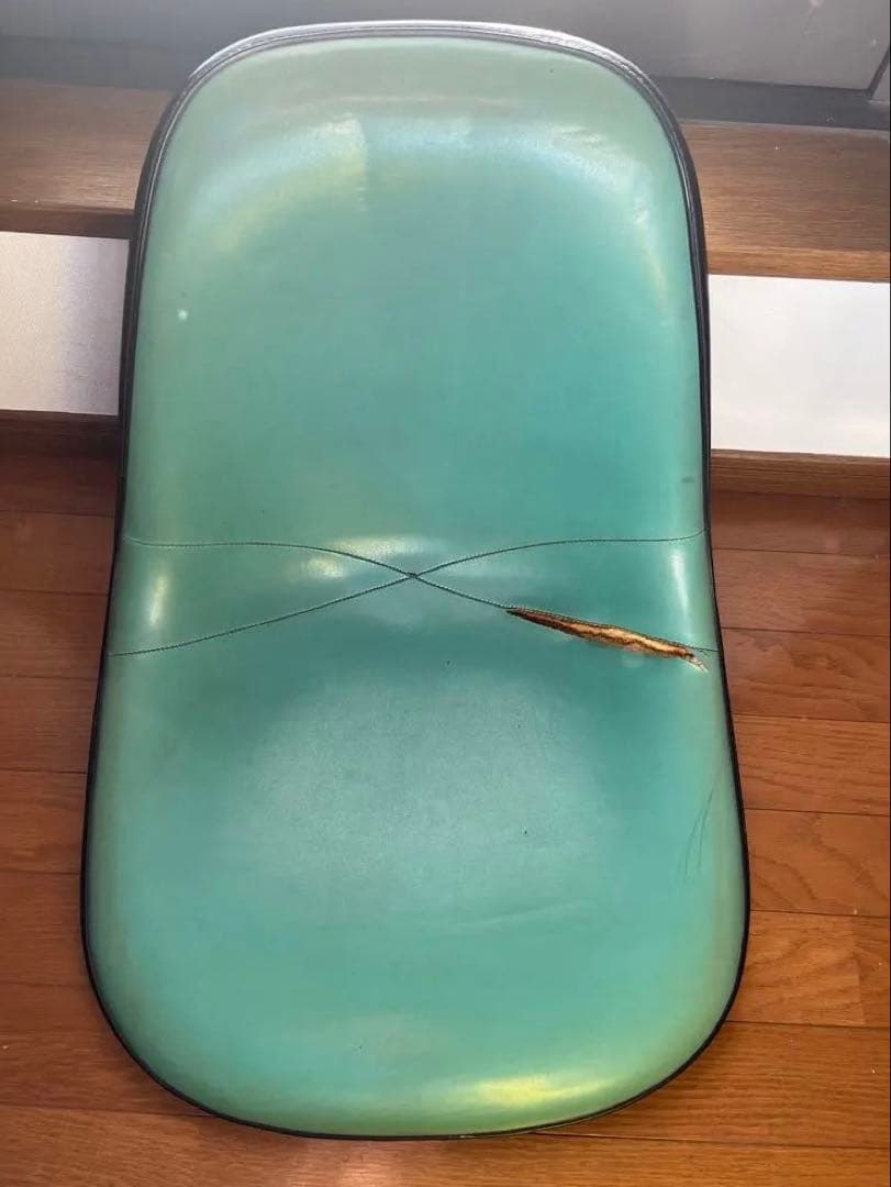 ハーマンミラー イームズ サイドシェル ブルー シェルのみ(張り替え素材)その2