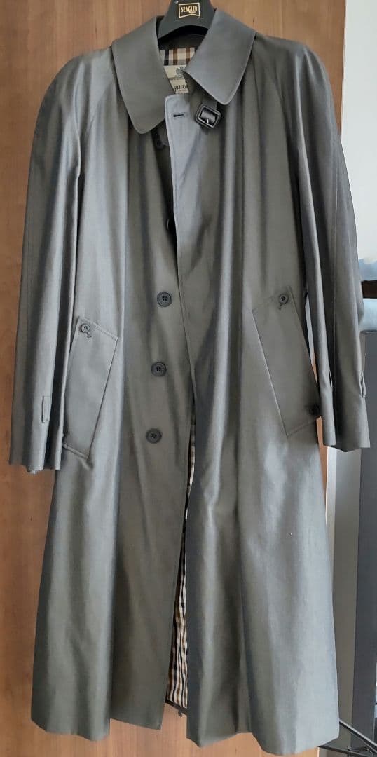 【新品・未使用】Aquascutumトレンチコート 英国製・Cotton100%