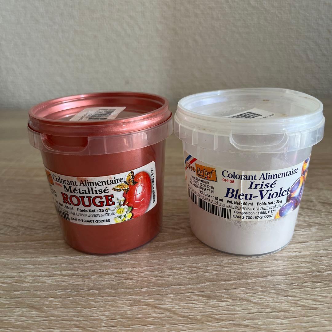 Chef Rubber デコレーションパウダー 色粉セット