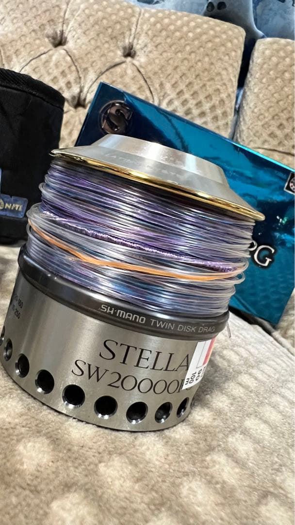 シマノ　ステラ SW20000PG スピニングリール+付属品