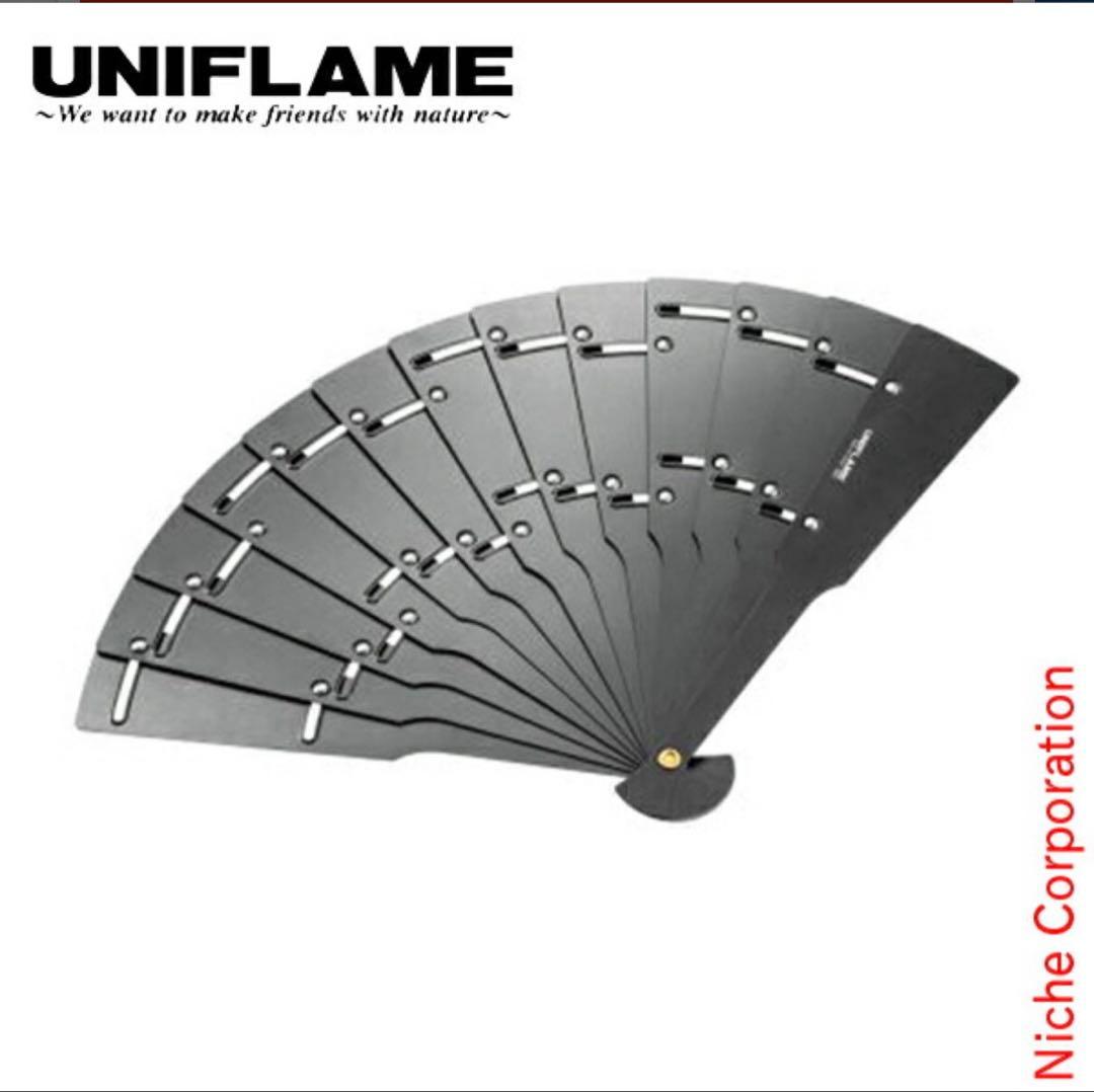 【新品】UNIFLAME ユニフレーム メタ扇 ブラック[632109]