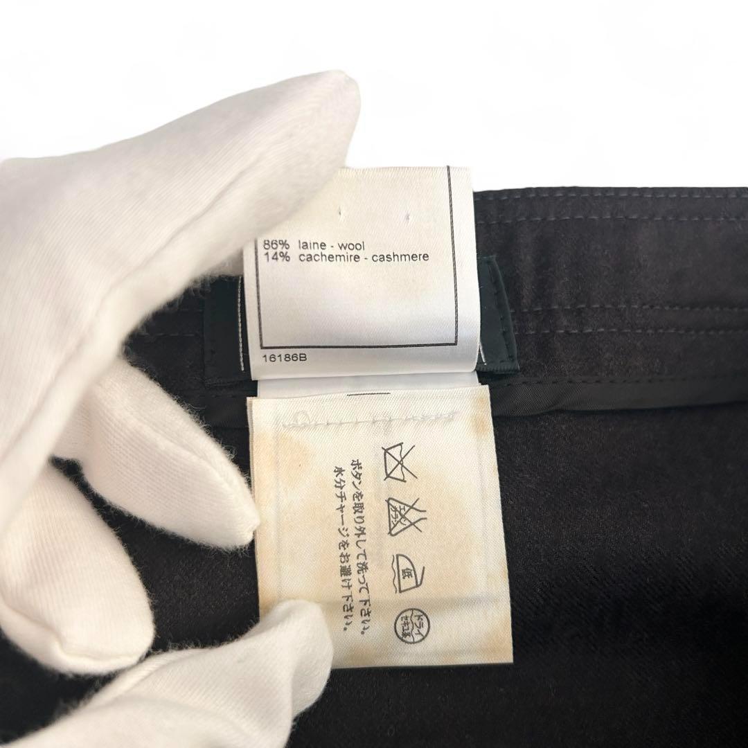 スカート CHANEL 02A Cashmere Blend Skirt Black 38