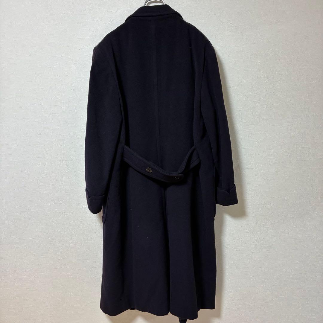 Polo By Ralph Lauren ネイビー チェスターコート ウール混紡