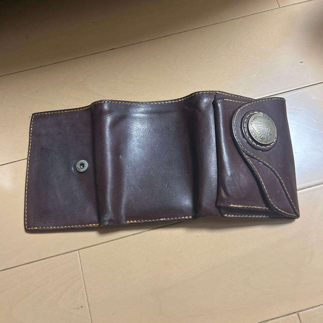 REDMOON ブラウン 3つ折り財布