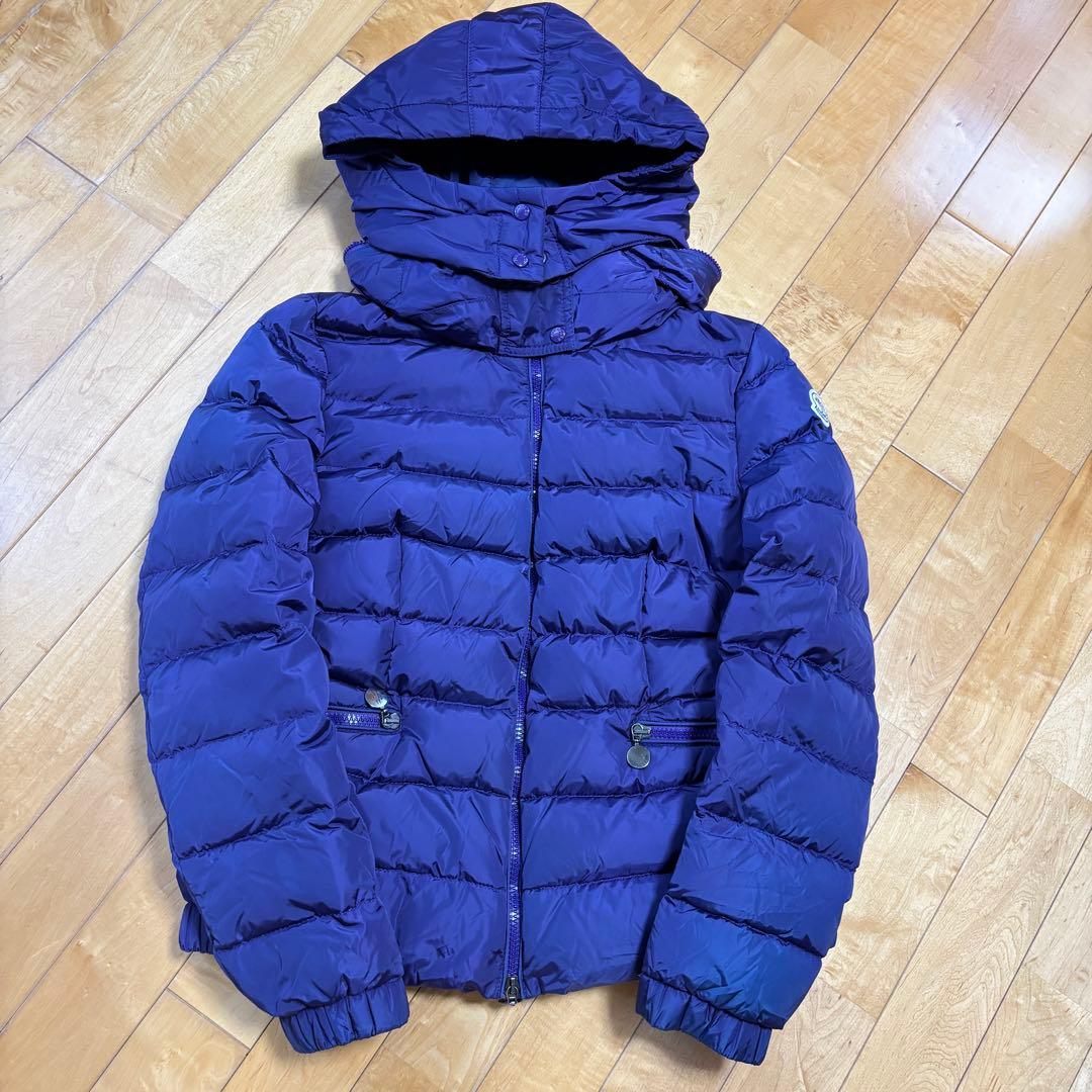 美品　モンクレール SANGLIER サングリア サイズ1 パープル　ダウン