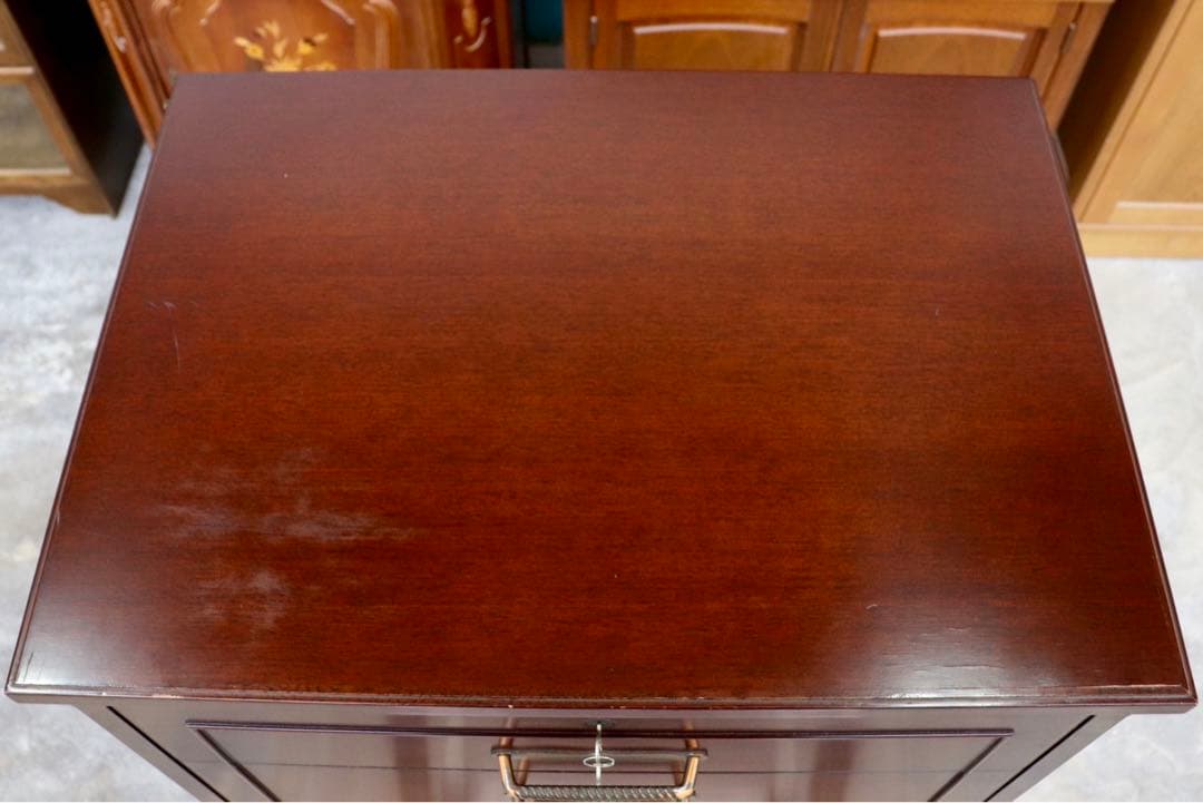 GMHH509C○メープル不二屋 神戸洋家具 クラシック 8段チェスト チェ