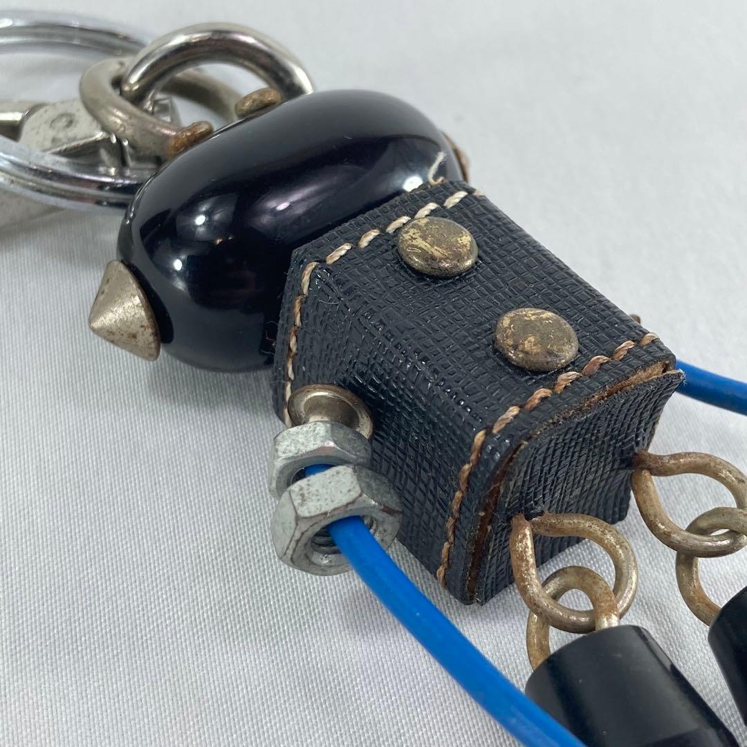 【希少】PRADA プラダ　ロボット　エドワード　キーホルダー　ブラック
