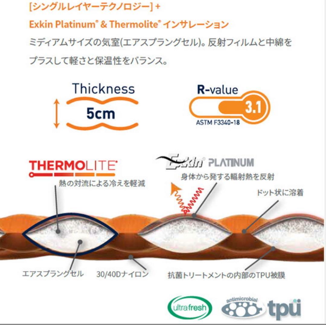 シートゥーサミット ウルトラライト インサーレーティッドマット レギュラー 新品