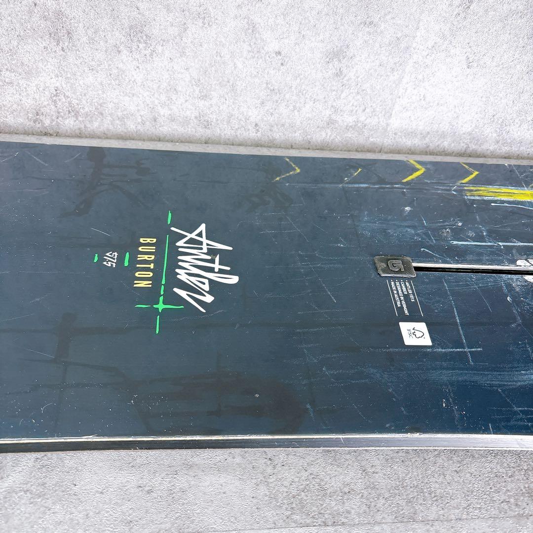 【BURTON2点セット】メンズスノーボード　バートン157.5cm バイン付き