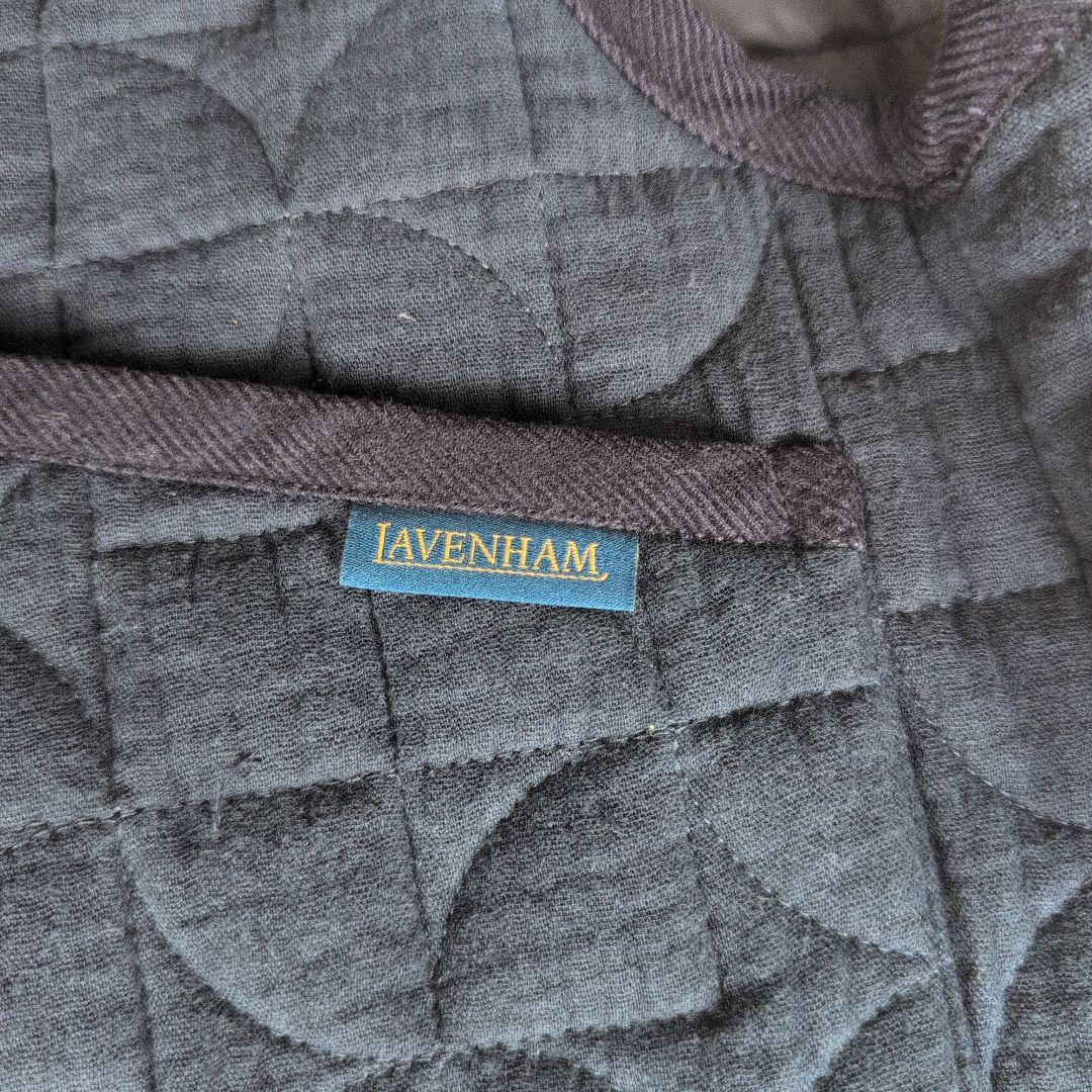 LAVENHAMキルティングベスト ネイビー