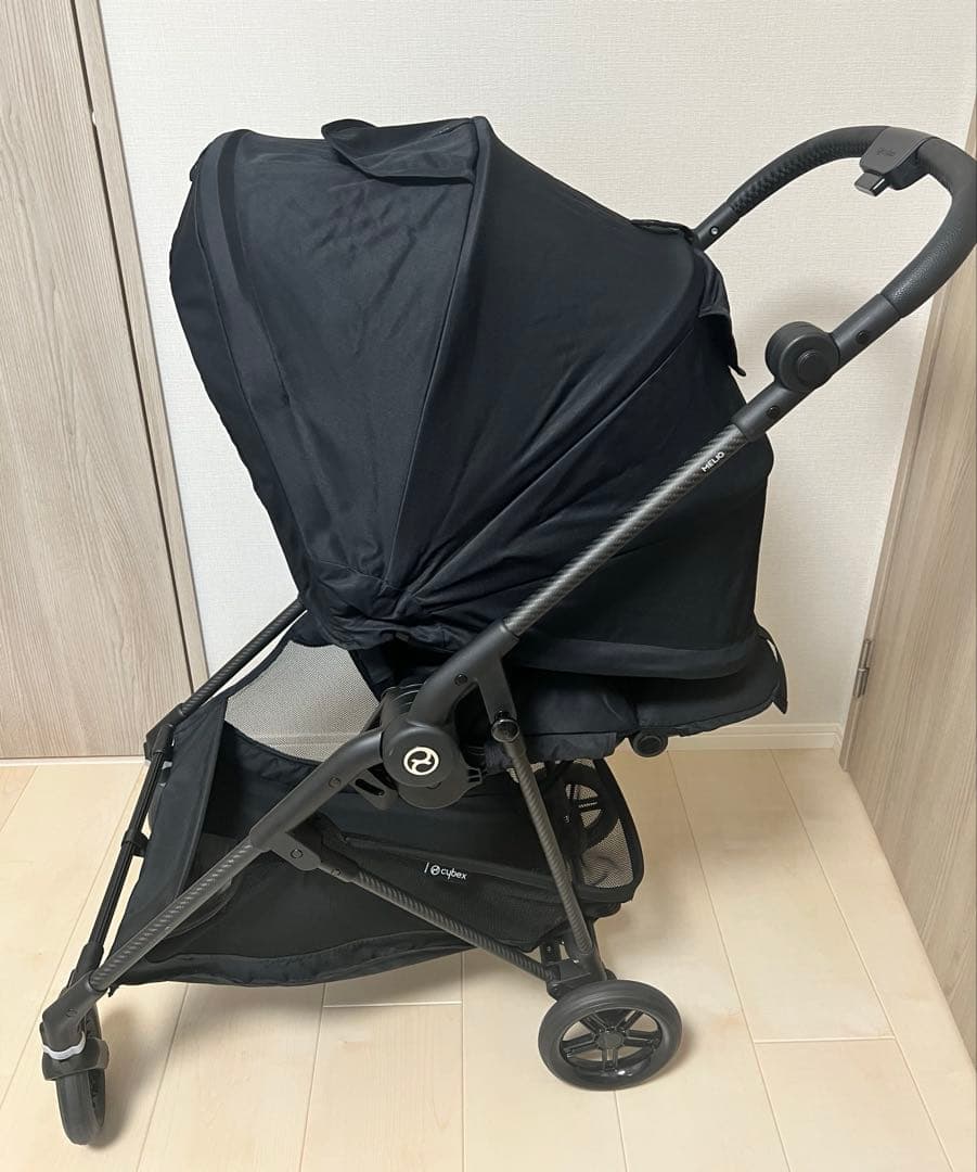サイベックス　メリオカーボン　2024 cybex MELIO ブラック　美品