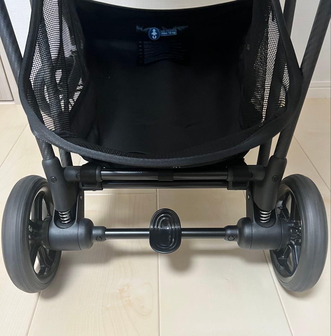 サイベックス　メリオカーボン　2024 cybex MELIO ブラック　美品