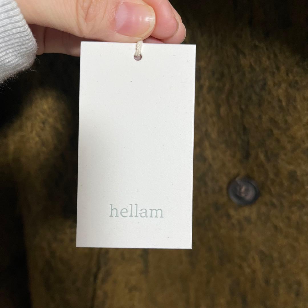 【FREE SIZE】hellam シャギーミドルコート
