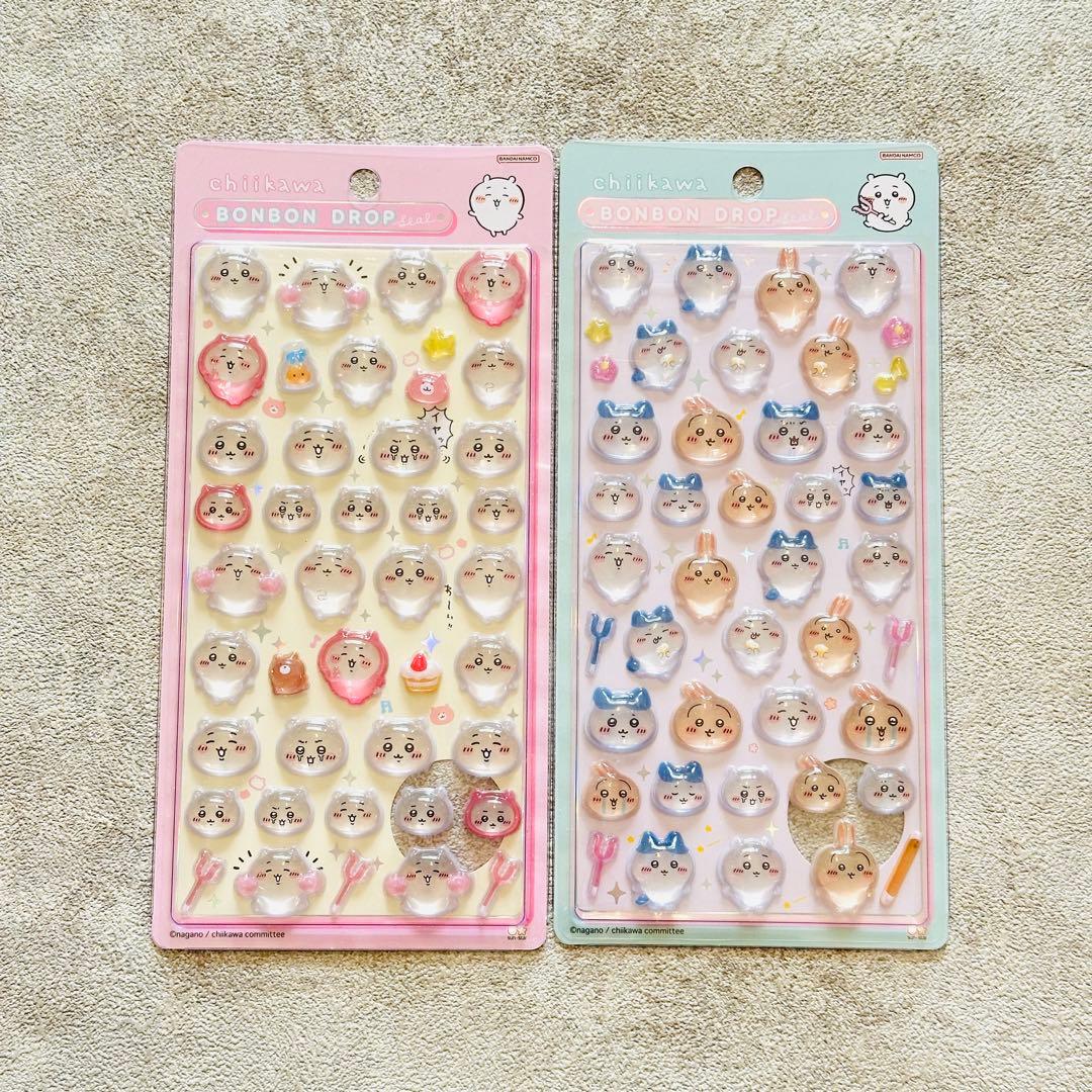 未開封正規品★ちいかわ ボンボンドロップシール 第一弾&第二弾 全8種
