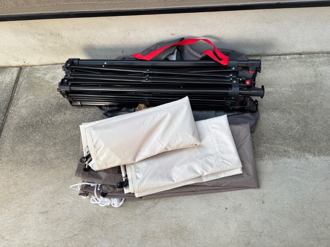 Coleman インスタントバイザーシェードII / M サイドウォール2枚付き