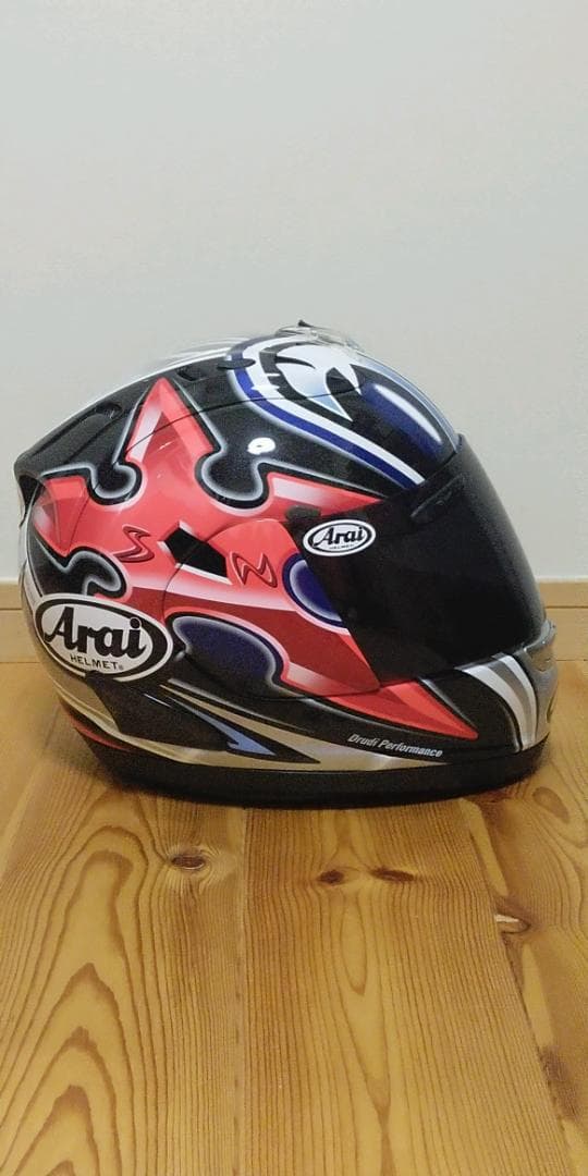アライ　Arai RX-7RR5 NAKANO 中野真矢モデル　Sサイズ