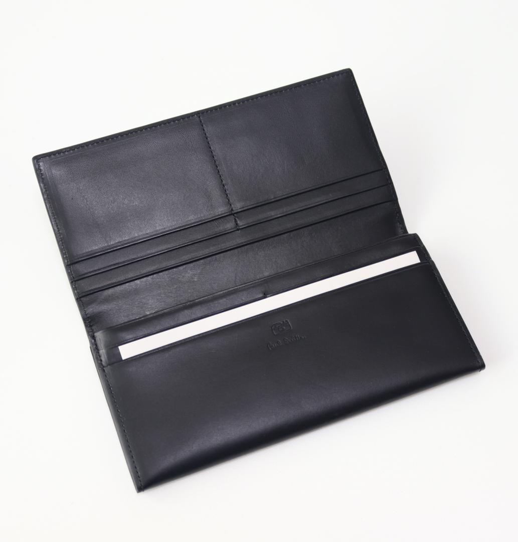 35,200円新品タグ付き【ポールスミス】現行モデル カメラ刻印 長財布 黒