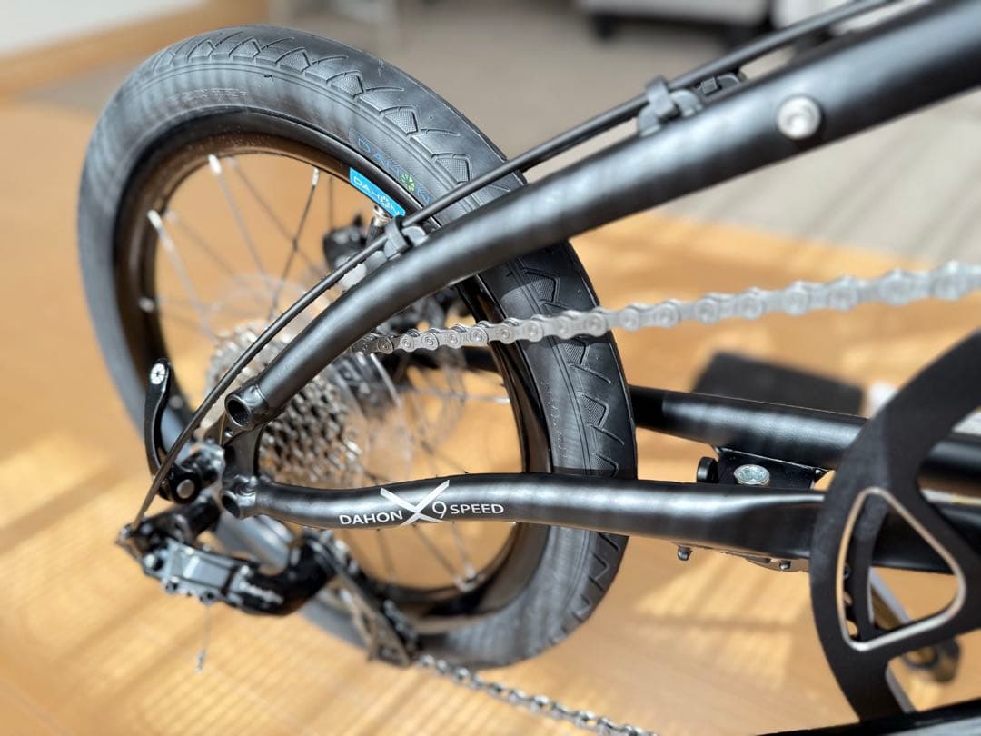 ⭐️希少レッド 新品未使用✨DAHON K9X レッド 16インチ 輪行袋付